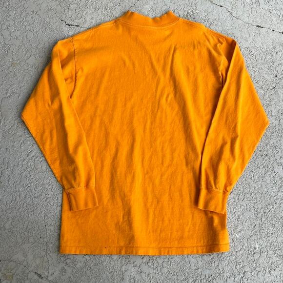 Vintage 90s Adidas University of Tennessee Orange Longsleeve. Sz M - Picture 3 of 4